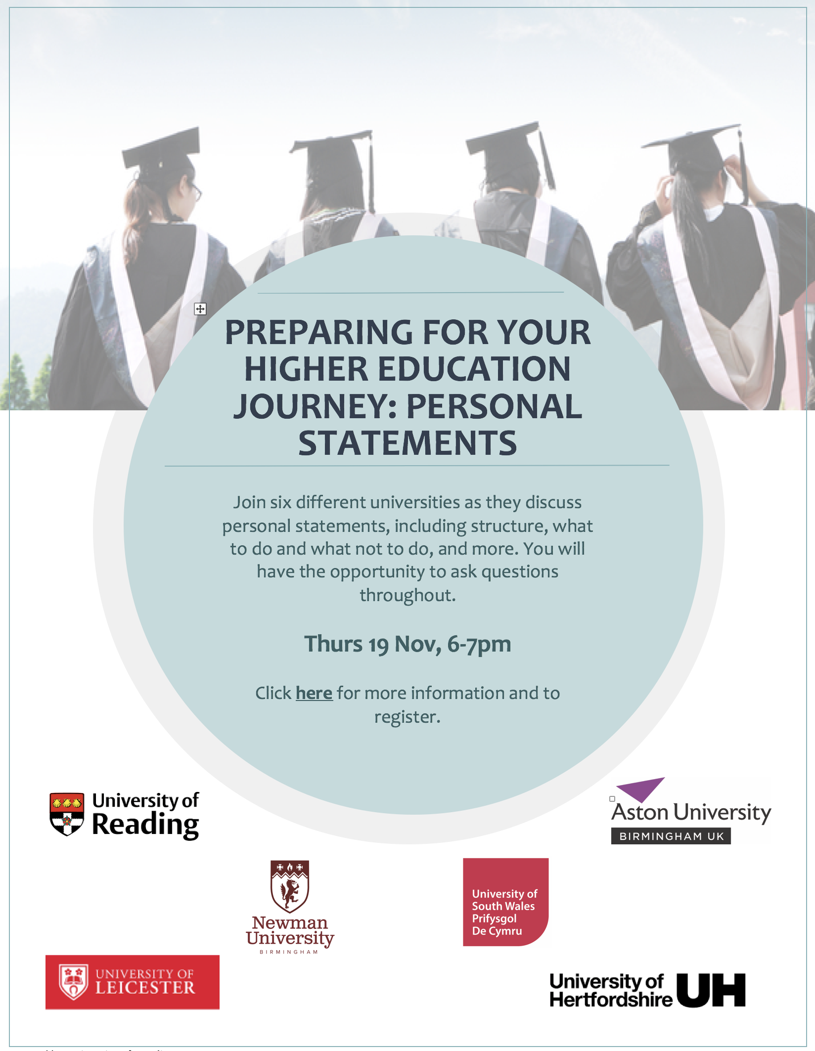 Personal Statement webinar  Southam College Sixth Form
